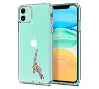 Emlivi iPhone 8 Plus Case, Bling Bling Silicone Crystal Clear Floral Pattern Case Soft Shell Anti-fall Protective TPU Bumper Cover Protective Case for Apple iPhone 7 Plus (5.5 Inches), Giraffe