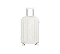 emlovosy 20 Inch Cabin Suitcase, ABS Hard Shell Carry On Luggage with 360° Spinner Wheels, Adjustable Handle, USB Charging Port, Cup Holder, Hanging Hook, 3-Digit Combination Lock