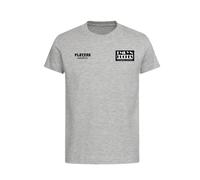 Emlyn Hughes Logo Men's T-Shirt - Gray / 3XL