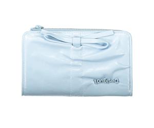 Emma 2.0 Rhodium Card Wallet - female - Desigual - Wallets & Cardholders - Blue - ONE SIZE - Accessories ONE SIZE