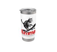 Emma - Adorable Girl Name with Cute Cat Stainless Steel Insulated Tumbler