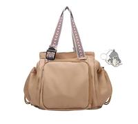 Emma and Kate Everyday Bag, Multifunctional Travel Organizer Bag, 3 in 1 Tote Bag with 15 Smart Compartments, for Travel Work (Khaki)