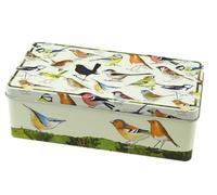Emma Ball British Birds Crackers Biscuits Crafts Storage Tin 23.4 x 12.4cm by Eric Heyman