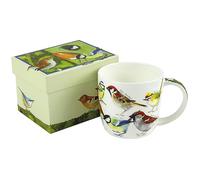 Emma Ball British Garden Birds Bone China Mug with Gift Box by Eric Heyman 350 ml