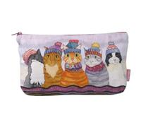 Emma Ball Cat in Hats Zipped Pouch