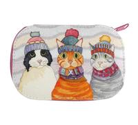 Emma Ball Cats in Hats Zipped Sewing Set Kit, Travel,Home Gift