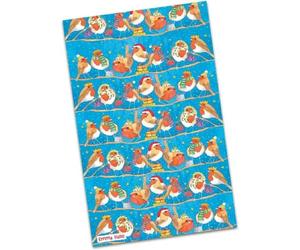 Emma Ball CHRISTMAS ROBINS TEA TOWEL