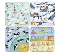 Emma Ball Coastal Seaside Coasters