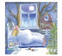 Emma Ball Cutie Sleepy Mouse in Bed Christmas Cards Pack of 6
