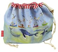 Emma Ball Drawstring Bag Under the Sea Size 39cm X 31cm