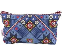 Emma Ball Indigo Dreams Zipped Pouch