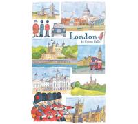 Emma Ball London Montage Tea Towel