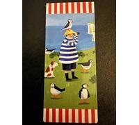 Emma Ball Magnetic Book Marker in Puffin Watching Design