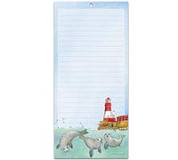 Emma Ball Magnetic Slim Notepad - Swimming Seals