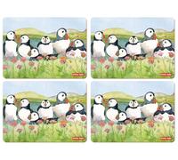 Emma Ball Sea Thrift Puffins Placemats - set of 4