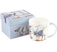 Emma Ball Seagull/Seabirds - Fine Bone China Coffee/Tea Boxed Mug 8.5 cm / 350 ml