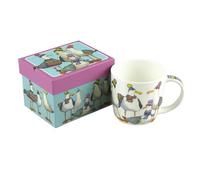 Emma Ball Seagulls in Beanies Bone China Mug (Boxed)