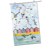 Emma Ball "Sealife - Under the Sea, Pure cotton tea towel. Printed in the UK.