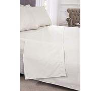 Emma Barclay 180 Thread Count Percale Duvet Set in Ivory - King Bed