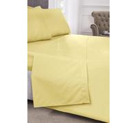 Emma Barclay 180 Thread Count Percale Duvet Set in Lemon - Double Bed