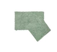 Tumble Twist Pure Cotton 2pc Bath set in Green - TJ Hughes