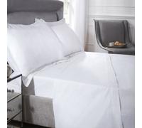 Emma Barclay 400 Thread Count Flat Sheet Single In White