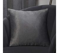 Emma Barclay Ambiance - Cushion Cover in Charcoal Grey - 17x17 (43x43cm)