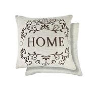 Emma Barclay Amor Home - Cushion Cover in Natural - 17x17 (43x43cm)