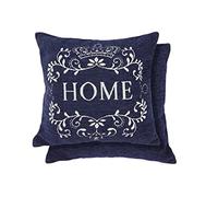 Emma Barclay Amor Home - Cushion Cover in Navy - 17x17 (43x43cm)