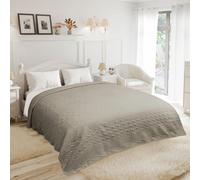 Emma Barclay Aran - Bedspread Set (Stone, Single)