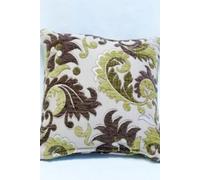 Emma Barclay Aspen Floral Embellished Jacquard Cushion Cover