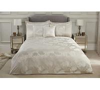 Emma Barclay Blossom - Embellished Jacquard Duvet Set in Cream - Double