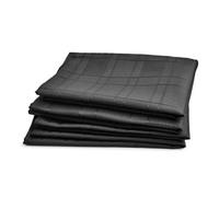 Emma Barclay Chequers - Jacquard Napkins in Black - 17x17 (43x43cm)