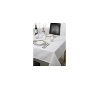 Chequers - Jacquard Table Cloth in White - 70x108 (178x274cm) - Emma Barclay | TJ Hughes