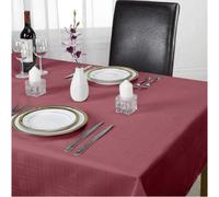 Emma Barclay Chequers Tablecloth, Wine, 70 X 108 Inch