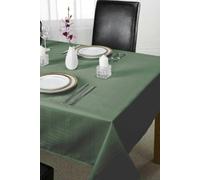 Emma Barclay Chequers Tablecloths - Dark Green - Dark Green - 60 X 84"