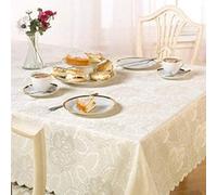 Emma Barclay Tablecloth Damask Rose - Jacquard Cream - 52x70 (132x178cm)