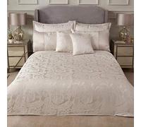 Emma Barclay Duchess - Embellished Jacquard Duvet Set in Cream - Double