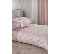 Emma Barclay Duchess Jacquard Bedding - Pink - Double