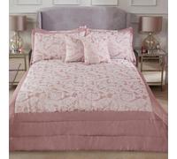 Emma Barclay Duchess Luxury Jacquard Bedspread Blush