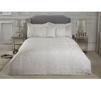 Emma Barclay Eden - Embellished Jacquard Duvet Set in Cream - King