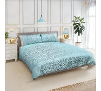 Emma Barclay Eden King Bed Duvet Cover & Pillow Case Set In Duck Egg Blue