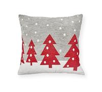 Emma Barclay Filled Christmas Cushion Covers 45x45 Chenille Scatter Pillow Xmas Cushions Throw Pillow Covers Decorative Pillowcase for Christmas Home Decoration