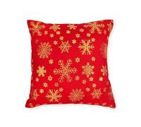 Emma Barclay Filled Christmas Cushion Covers 45x45 Set of 4 Scatter Pillow Xmas Cushions Throw Pillow Covers Decorative Pillowcase for Christmas Home Decoration