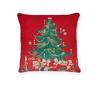 Emma Barclay Filled Cushion Covers 45x45 - Christmas Scatter Pillow Xmas Cushions Throw Pillow Covers Decorative Pillowcase for Home Decoration