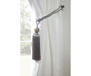 Emma Barclay Galaxy Tieback in Silver - 60cm total length