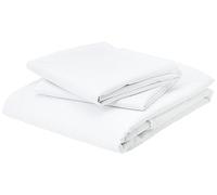 Emma Barclay Grosvenor - 1000 Thread Count Pin Stripe Duvet Set in White - Super King Bed