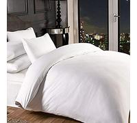 Emma Barclay Grosvenor - 1000 Thread Count Pin Stripe Fitted Sheet in White - King Bed