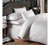 Emma Barclay Grosvenor - 1000 Thread Count Pin Stripe Pillowcase (Pair) in White - Pillowcase Pair