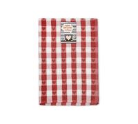 Emma Barclay Hearts Cotton Tea Towel, Red - Jumbo Heavy Weight